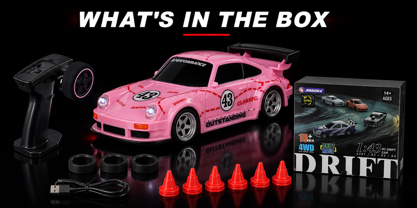 Pink Porsche Carrera