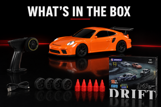 Orange porsche